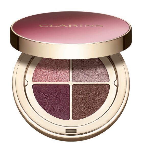 Clarins Ombre 4 Couleurs Четырехцветные тени для век | 2 Rosewood Gradation