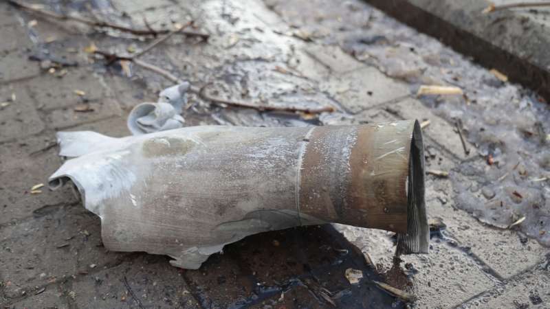 Украинские войска сбросили на Горловку взрывоопасный предмет