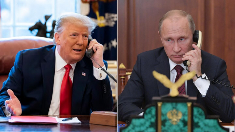На Западе сравнили переговорные позиции Путина и Трампа по Украине